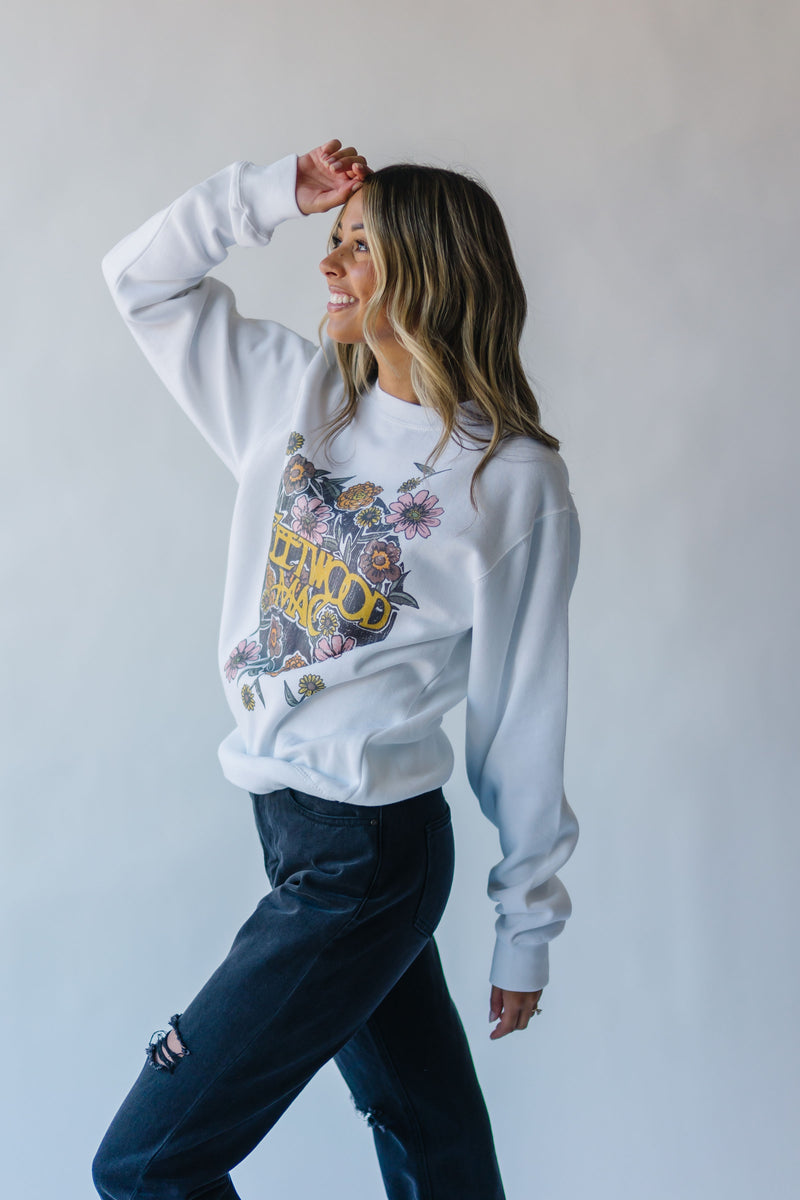 The Fleetwood Mac Pullover in White