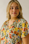 The Carlson Patterned Dress in Natural Multi