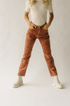 The Sutherland Suede Pants in Cognac