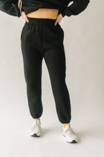 Piper & Scoot: The Jenner Sweatpants in Black