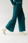 The Hartford Ribbed Long Sleeve Set in Deep Green
