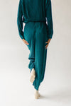 The Hartford Ribbed Long Sleeve Set in Deep Green