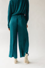 The Hartford Ribbed Long Sleeve Set in Deep Green