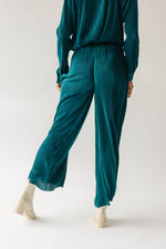 The Hartford Ribbed Long Sleeve Set in Deep Green