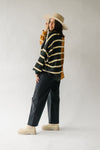 The Jack Wide Leg Distressed Jeans in Black