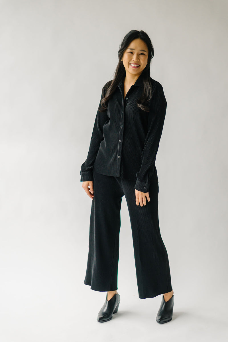 Buy Ka-Sha Black Mashru Silk Venus Tie Dye Pattern Pant Online | Aza  Fashions