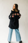 The Wymore Embroidered Corduroy Jacket in Black