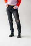Denim: The Spader High Rise Wide Leg Jean in Black