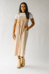 The Wexford Tank Midi Dress in Taupe