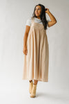 The Wexford Tank Midi Dress in Taupe