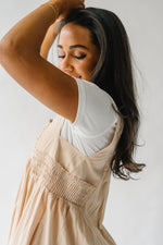 The Wexford Tank Midi Dress in Taupe
