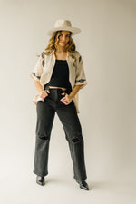The Martings Embroidered Detail Blouse in Cream