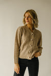 The Kirsten Button Down Cardigan in Oatmeal