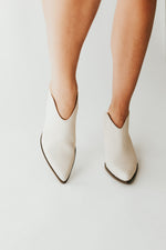 Seychelles: Fancy Affair Boots in Off White