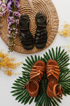 Piper & Scoot x Seychelles: Mallory Sandal in Black (PRE-ORDER: SHIPS IN 1 WEEK)