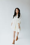 The Braidwood V-Neck Dress in Cream