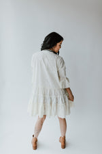The Braidwood V-Neck Dress in Cream