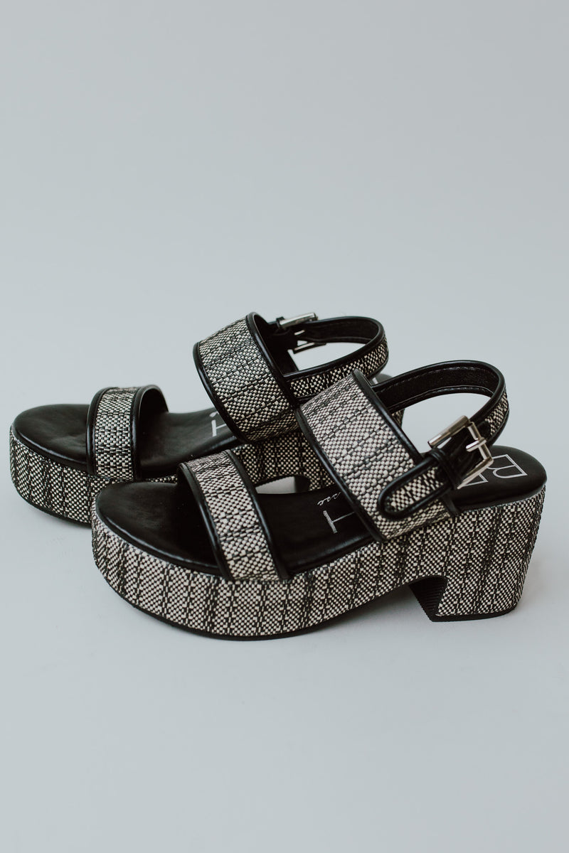 Matisse: Byron Platform Heel in Black Multi