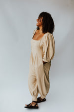 Free People: Lotta Love Jumpsuit in Mustard Seed