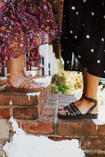 Piper & Scoot x Seychelles: Mallory Sandal in Black (PRE-ORDER: SHIPS IN 1 WEEK)