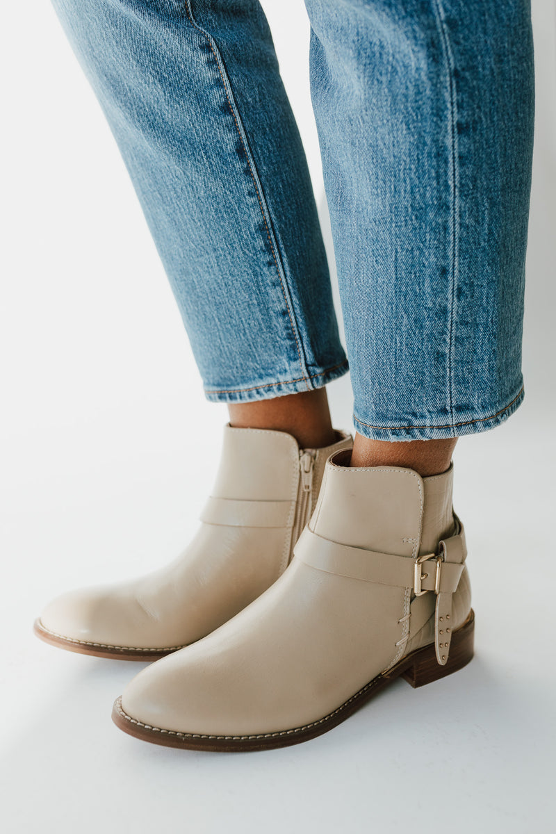 The Collie Boot in Beige