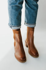 Seychelles: Far-Fetched Knit Boot in Cognac