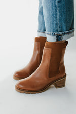 Seychelles: Far-Fetched Knit Boot in Cognac