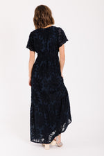 Piper & Scoot: The Theater Detail Maxi Dress in Navy