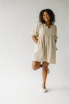 The Martinez Tie Detail Dress in Natural