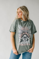 The Rock N' Roll Music Festival Graphic Tee in Green