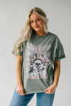 The Rock N' Roll Music Festival Graphic Tee in Green