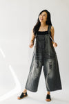 The Quentin Wide Leg Jumpsuit in Black