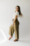 The Alva Wide Leg Pants in Olive