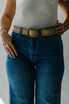 Free People: We The Free Alpine Studded Belt in Cream