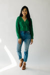 Denim: Valencia High Rise Crop Straight Jean in Medium Blue