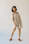 The Martinez Tie Detail Dress in Natural