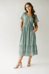 The Roderick Floral Maxi Dress in Green