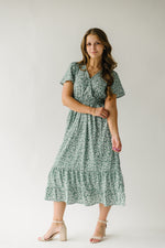 The Roderick Floral Maxi Dress in Green