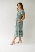 The Roderick Floral Maxi Dress in Green
