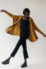The Hopedale Crochet Cardigan in Camel