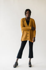 The Hopedale Crochet Cardigan in Camel