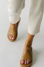 Seychelles: Just for Fun Sandal in Tan
