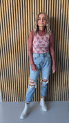 Free People: Lady Lux Layering Top in Oh Bloom