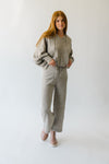 The Vista Ribbed Sweater Pants in Mocha