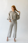 The Vista Ribbed Sweater Pants in Mocha