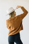 The Stewart Collared Sweater in Maple