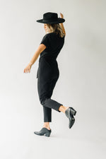 Piper & Scoot: The Bianca Cinch Jumpsuit in Black