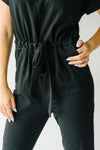 Piper & Scoot: The Bianca Cinch Jumpsuit in Black