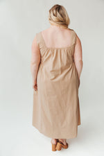 The Wexford Tank Midi Dress in Taupe