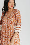 Piper & Scoot: The Soho Fringe Maxi Dress in Groovy Floral